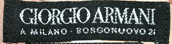 Suit, Giorgio Armani (Italian, founded 1974), wool, Italian