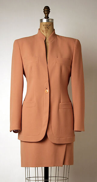 Suit, Giorgio Armani (Italian, founded 1974), wool, Italian 