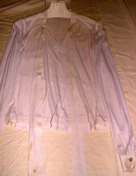 Ensemble, Jean Muir (British, 1966–2007), suede, rayon, British