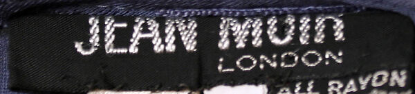 Ensemble, Jean Muir (British, 1966–2007), rayon, synthetic fiber, plastic, British