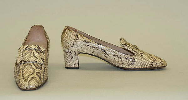 Pumps, Helene Arpels (American), snakeskin, American 