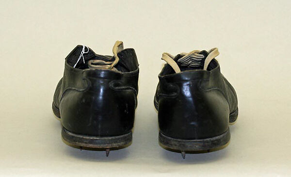 Athletic shoes, A. G. Spalding &amp; Bros., leather, metal, American