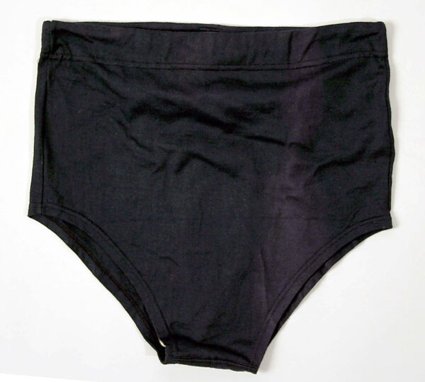 Bathing trunks, cotton, probably American