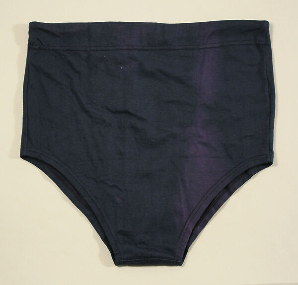 Bathing trunks, cotton, probably American 