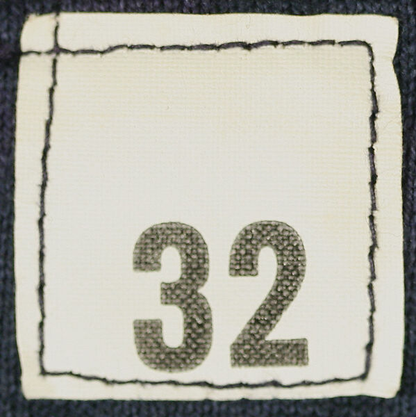 Bathing trunks, cotton, probably American