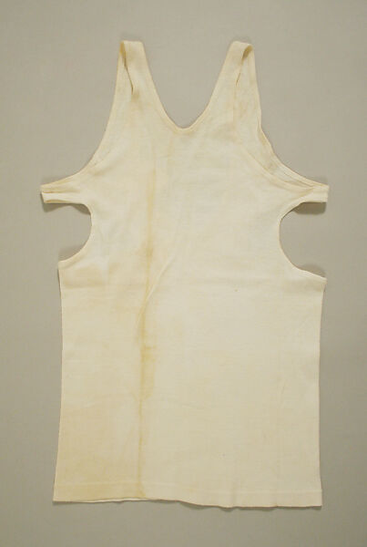 Shirt, cotton, probably American