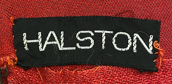 Evening ensemble, Halston (American, Des Moines, Iowa 1932–1990 San Francisco, California), rayon, silk, American