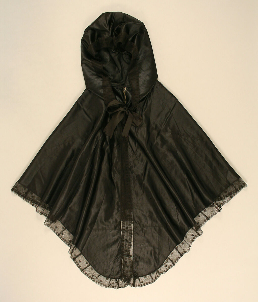 Cape, silk, American