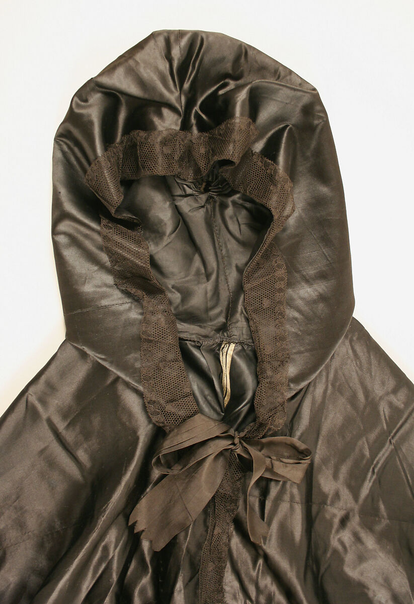 Cape, silk, American