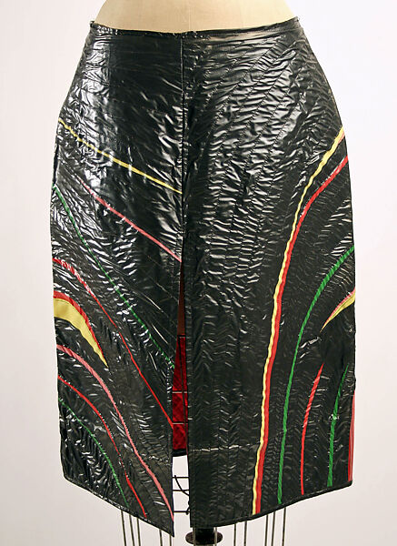 Suit, Annika Liljedahl (Swedish, born 1946), plastic (polyvinyl chloride), Swedish