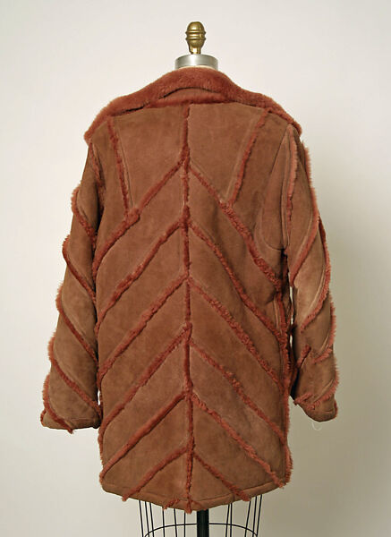 Coat, Stephen Burrows (American, born 1943), shearling, American