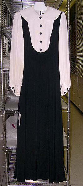 Evening dress, Geoffrey Beene (American, Haynesville, Louisiana 1927–2004 New York), synthetic fiber, plastic, American