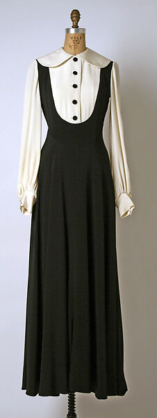 Evening dress, Geoffrey Beene (American, Haynesville, Louisiana 1927–2004 New York), synthetic fiber, plastic, American 