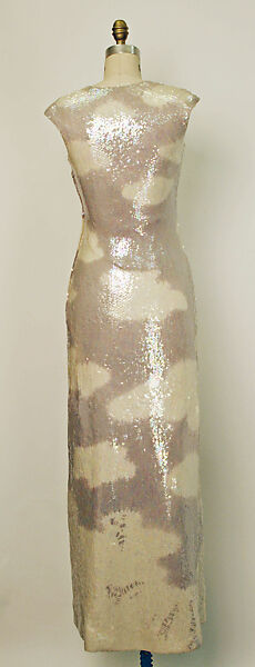 Evening dress, Halston (American, Des Moines, Iowa 1932–1990 San Francisco, California), synthetic fiber, American