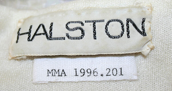 Evening dress, Halston (American, Des Moines, Iowa 1932–1990 San Francisco, California), synthetic fiber, American