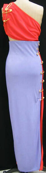 Evening ensemble, Versace Couture (Italian, founded 1992), synthetic fiber, Italian