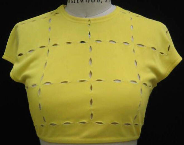 Evening ensemble, Versace Couture (Italian, founded 1992), synthetic fiber, Italian