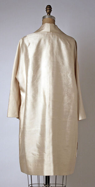 Raincoat, House of Balmain (French, founded 1945), silk, French