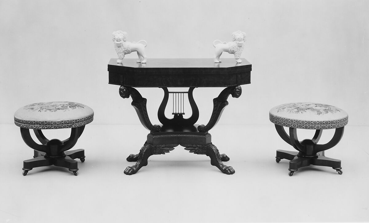 Stool, Rosewood, American