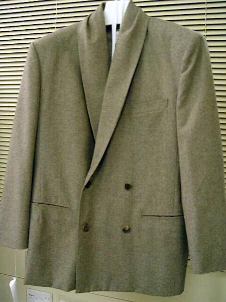 Suit, Issey Miyake (Japanese, 1938–2022), wool, nylon, Japanese