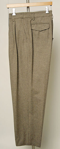 Suit, Issey Miyake (Japanese, 1938–2022), wool, nylon, Japanese