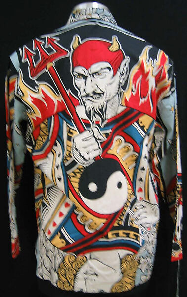 Shirt, Franco Moschino (Italian, 1950–1994), cotton, Italian