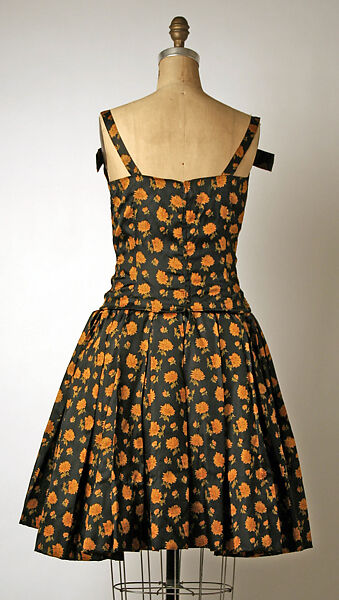 Dinner dress, House of Dior (French, founded 1946), silk, French