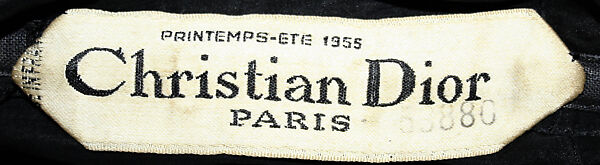 Dinner dress, House of Dior (French, founded 1946), silk, French