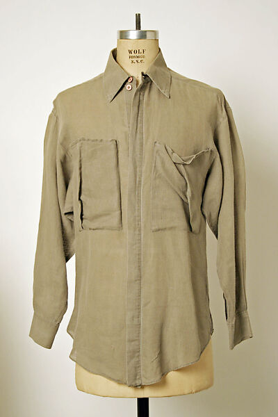 Ensemble, Parachute (American), linen, American 