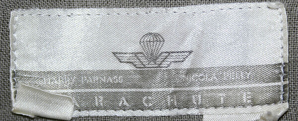 Ensemble, Parachute (American), linen, American