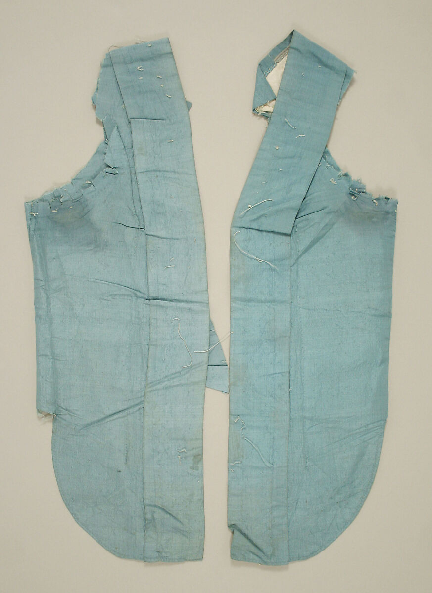 Robe à la Polonaise, silk, British