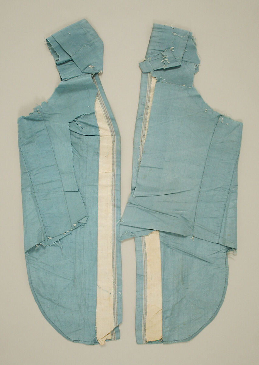 Robe à la Polonaise, silk, British