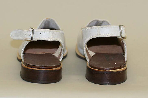 Shoes, leather, American or European