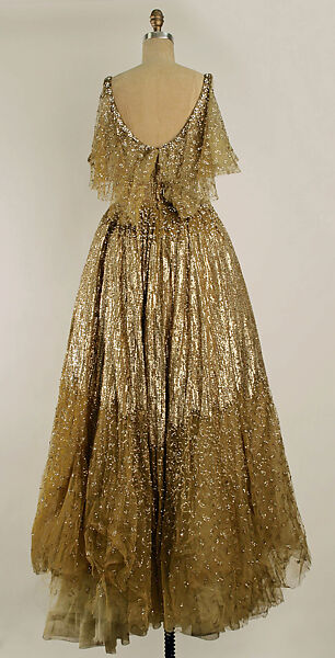Ball gown, House of Dior (French, founded 1946), synthetic fiber, French