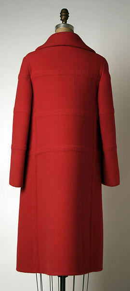 Coat, House of Balmain (French, founded 1945), wool, French