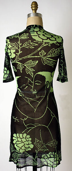 Dress, Vivienne Tam (American, founded 1982), synthetic fiber, American