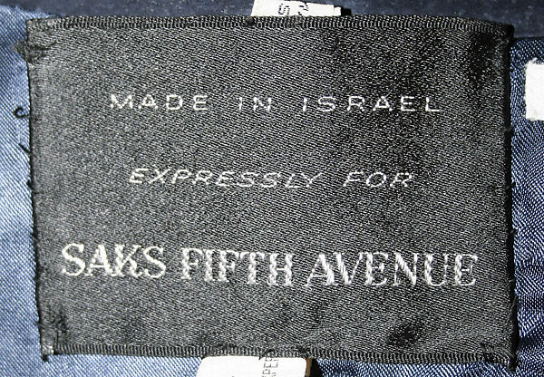 Jacket, Saks Fifth Avenue (American, founded 1924), leather, American