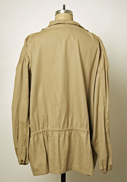 Jacket, Marithé &amp; François Girbaud (French, founded 1965), cotton, French