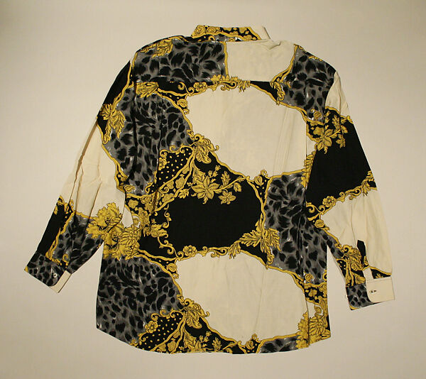 Shirt, Bellows Brut (French), Rayon, French
