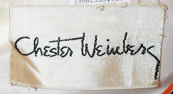 Ensemble, Chester Weinberg (American, 1941–1985), synthetic fiber, American