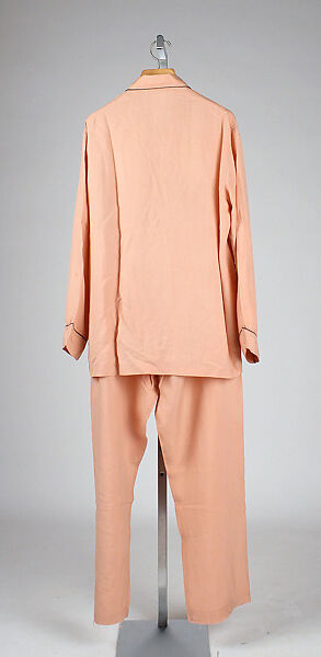 Pajamas, Harrods, Ltd. (British, founded London, 1834), silk, British
