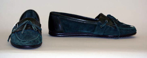 Loafers, leather, rubber, Italian 