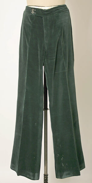 Suit, silk, American or European