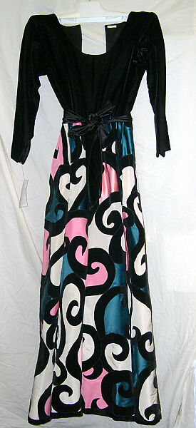 Evening dress, Yves Saint Laurent (French, founded 1961), silk, French