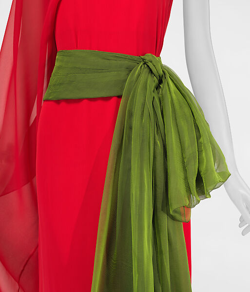 Evening dress, Yves Saint Laurent (French, founded 1961), silk, French