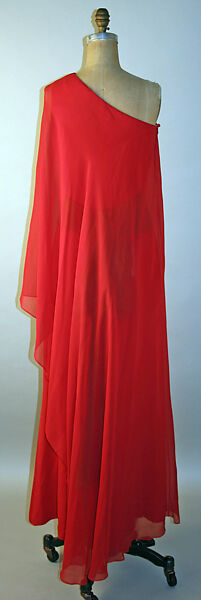 Evening dress, Yves Saint Laurent (French, founded 1961), silk, French