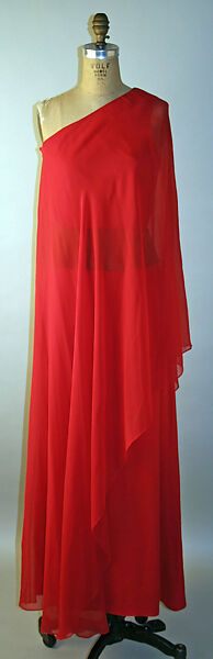 Evening dress, Yves Saint Laurent (French, founded 1961), silk, French