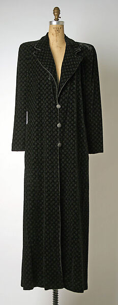 Evening coat, Giorgio Armani (Italian, founded 1974), synthetic fiber, Italian 