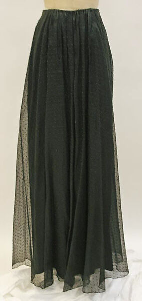 Evening ensemble, Madame Grès (Germaine Émilie Krebs) (French, Paris 1903–1993 Var region), silk, French