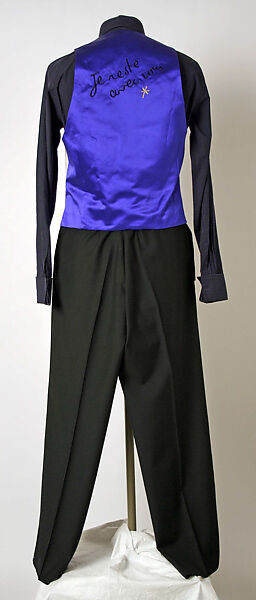 Ensemble, House of Dior (French, founded 1946), a) cotton
b) wool
c) cotton
d, e) silk
f) wool
g) silk
h) cotton
i) wool
j, k, l) silk, French